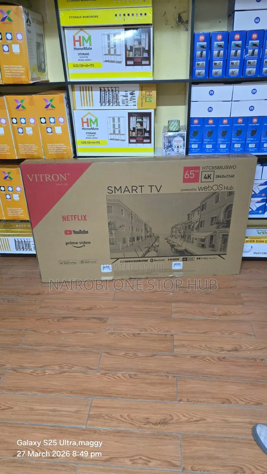 Vitron 65” Smart Uhd Tv – Webos