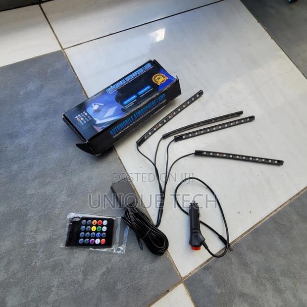 4 Pc Universal Car Interior Led Lights - main view