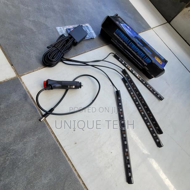 Car Led Ambient Strip Lights 4pcs