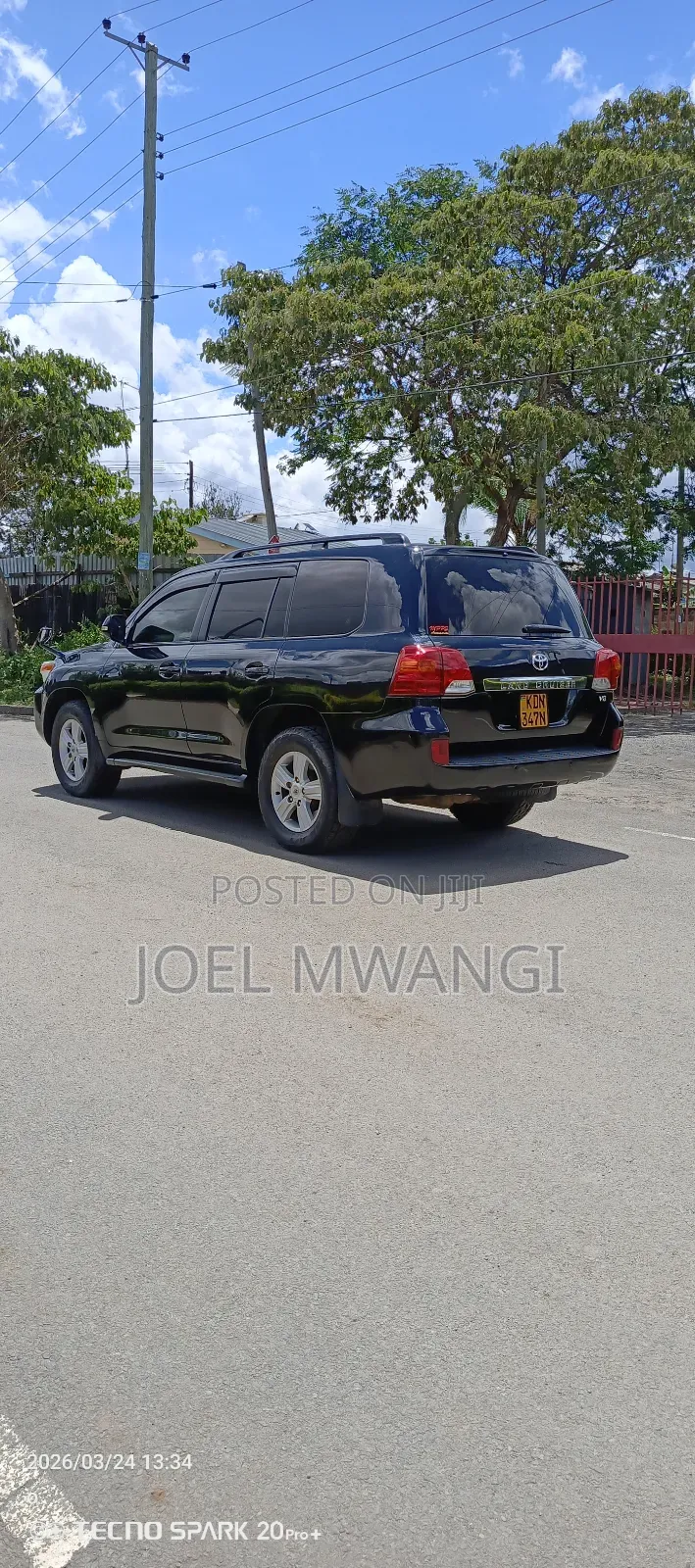 Toyota Land Cruiser 2014 Black