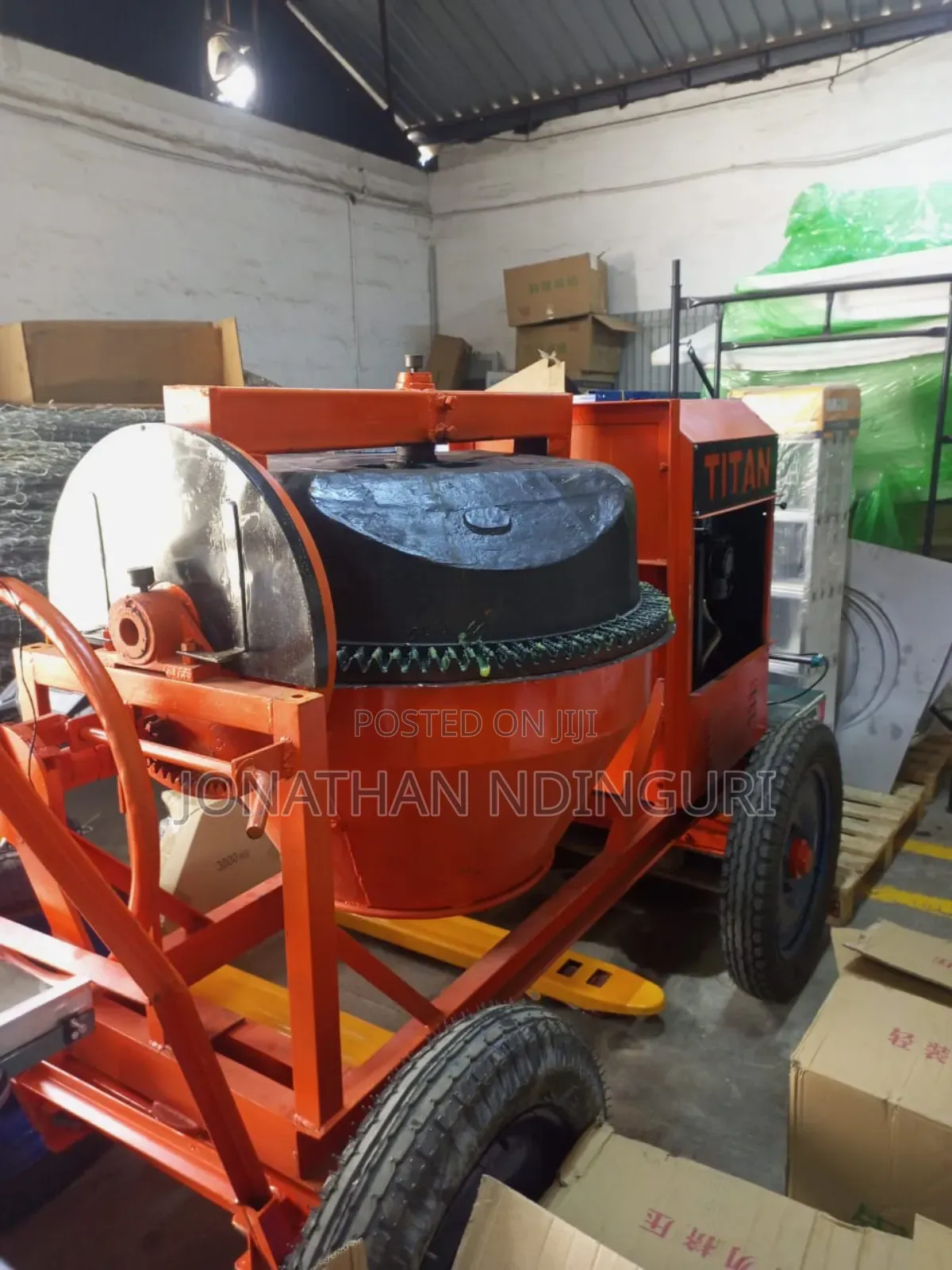 Titan Large Capacity Concrete Mixer