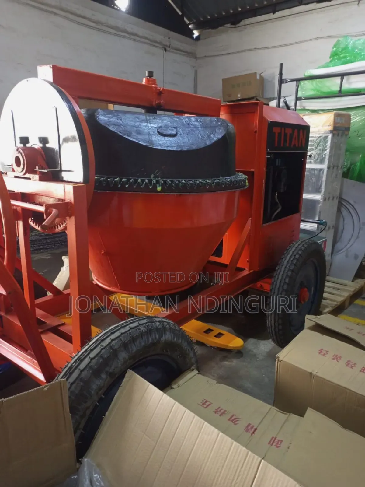 500l Concrete Mixer