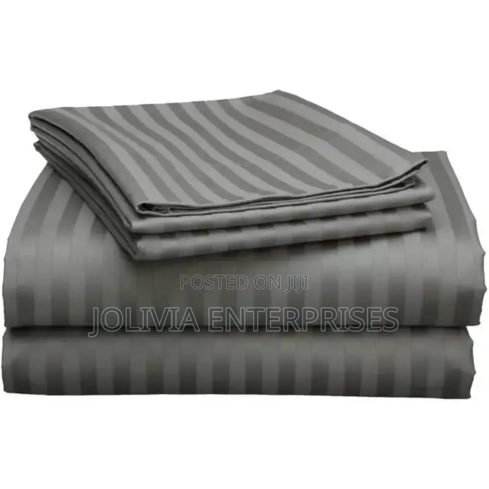 Luxury Cotton Stripped Bedsheets King Sizes