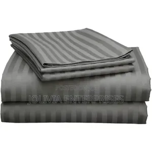 Luxury Cotton Stripped Bedsheets King Sizes