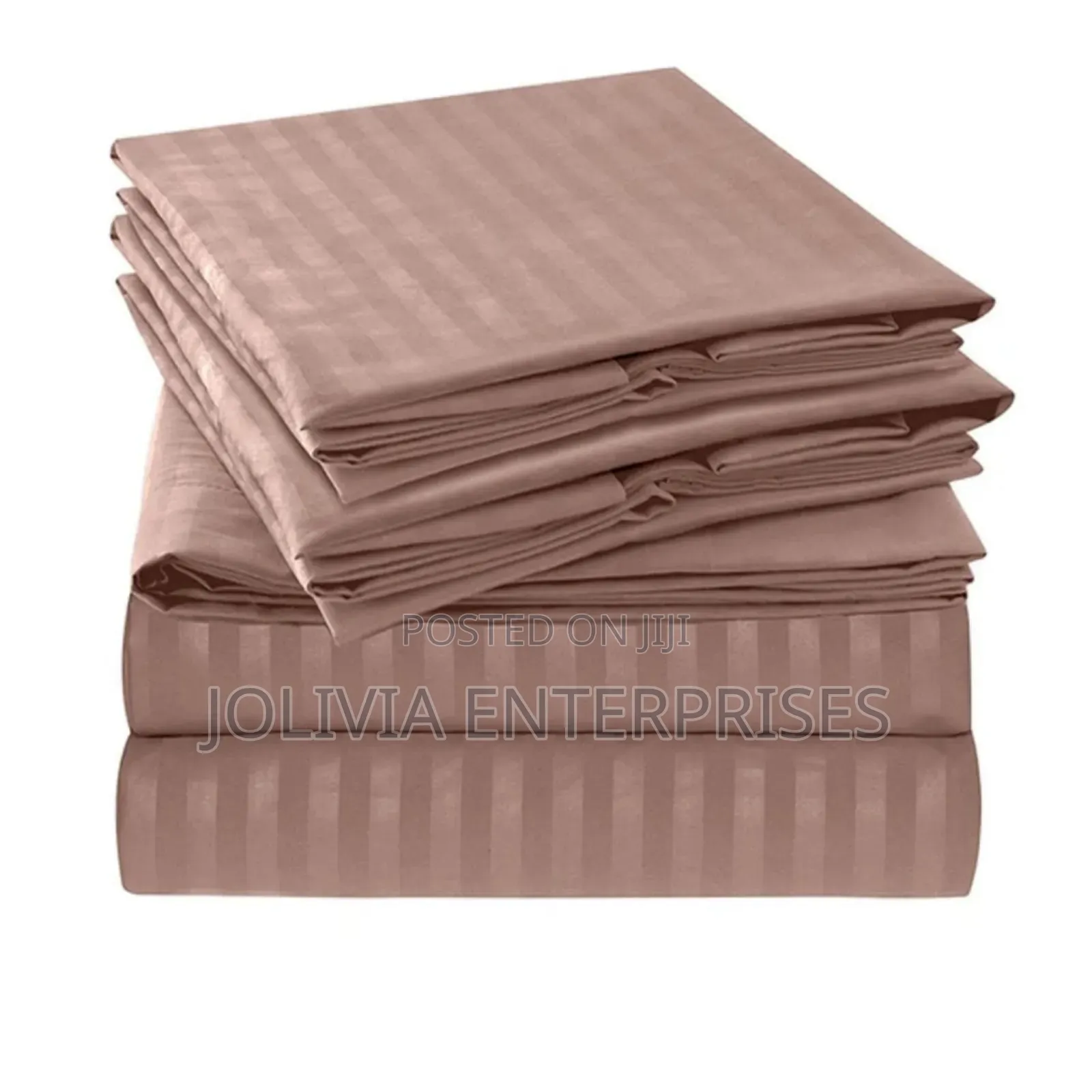 Luxury Cotton Stripped Bedsheets Sets 7*8 /8*8