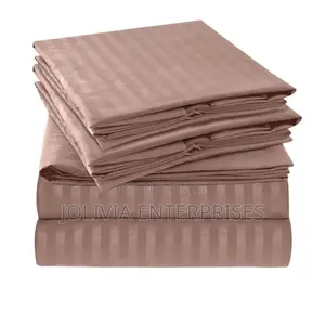 Luxury Cotton Stripped Bedsheets Sets 7*8 /8*8