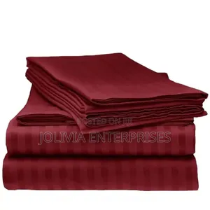 Luxury Cotton Stripped Bedsheets Sets