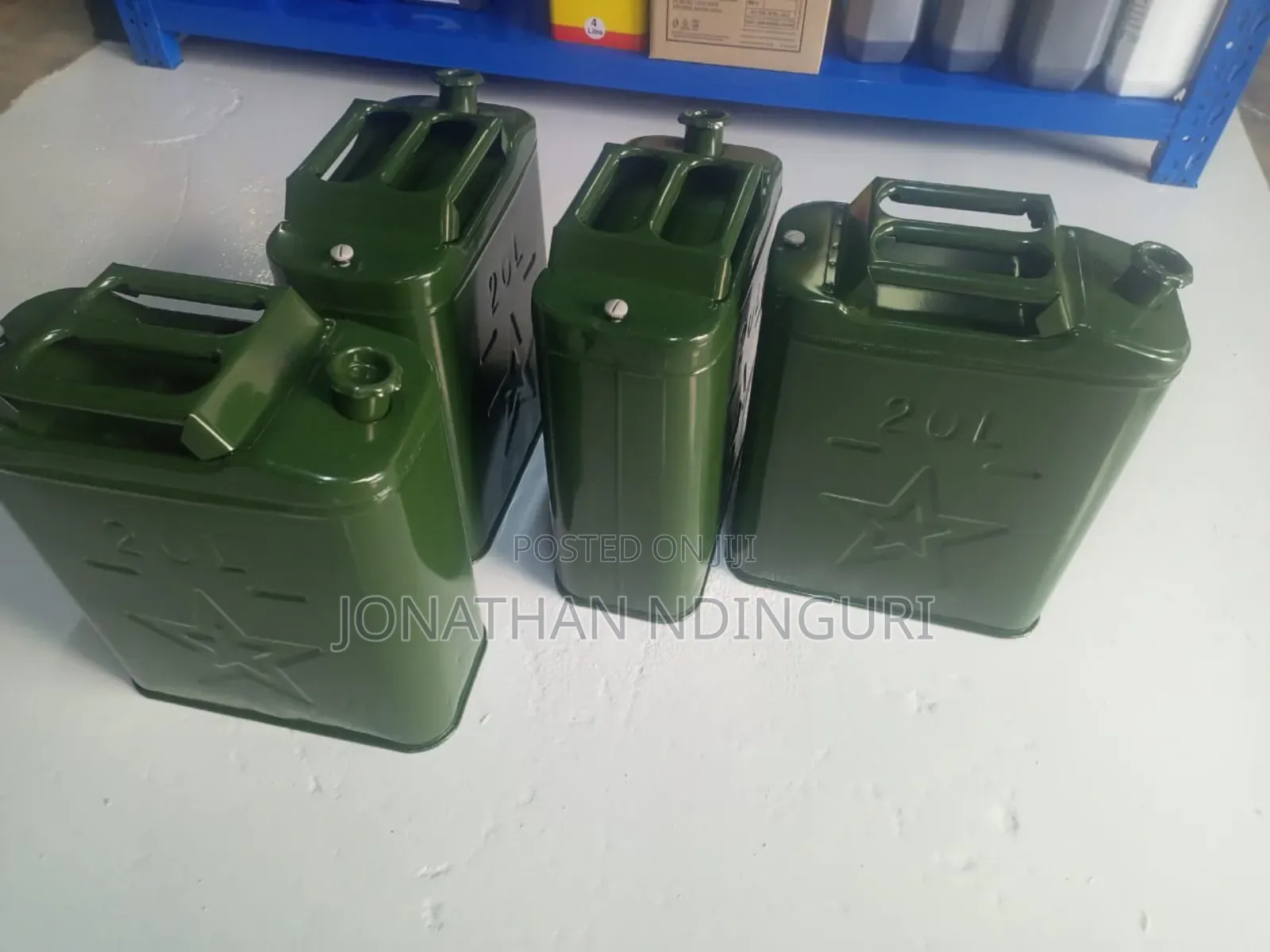 Portable Fuel Jerry Can 20l