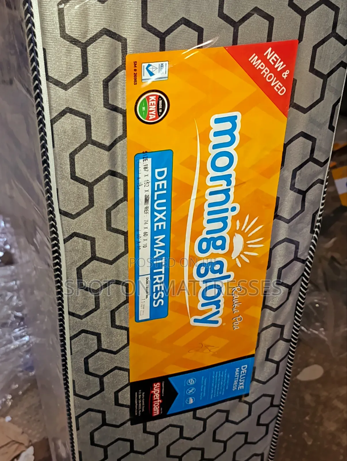 5x6x10 Superfoam High Density Mattresses. Free Home Delivery.