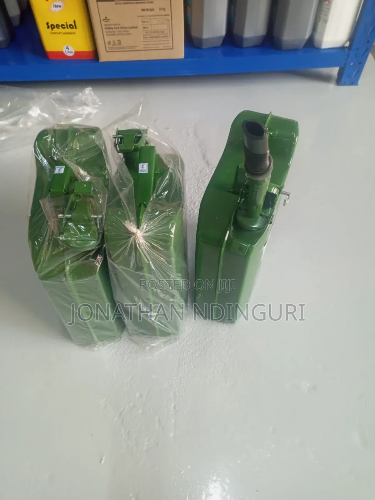 10l Metallic Jerrycan