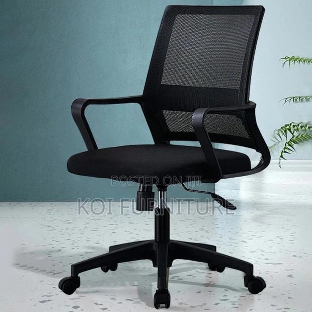 Office Chairs; Captains Ergonomic Executive Office Mesh Chair