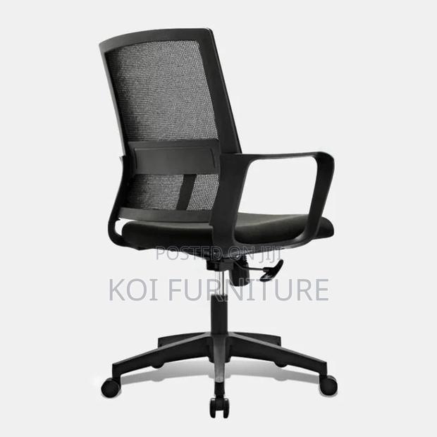 Office Chairs; Captains Ergonomic Executive Office Mesh Chair - thumbnail 3