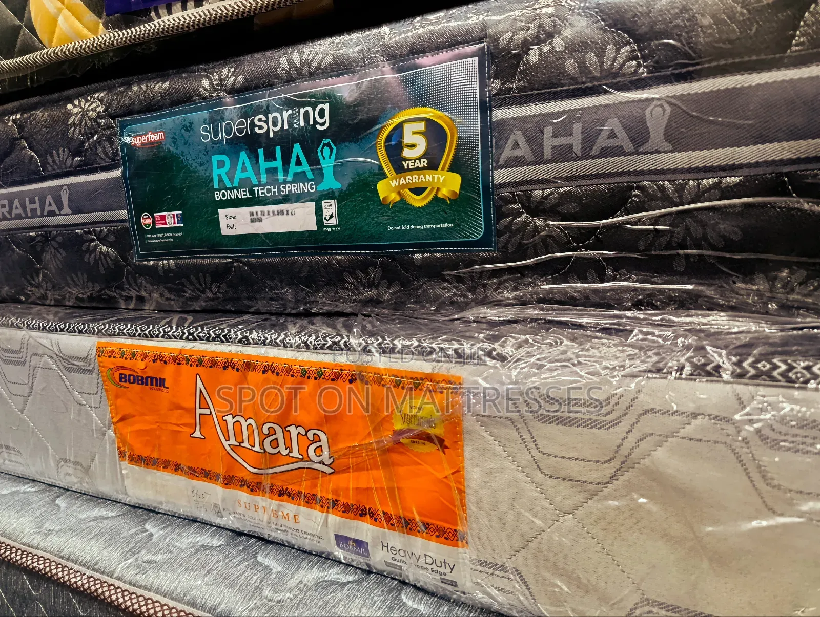High Quality Foam and Spring Mattresses. Contact Us Today!