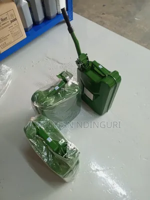 Reinforced Steel Fuel Can 10l