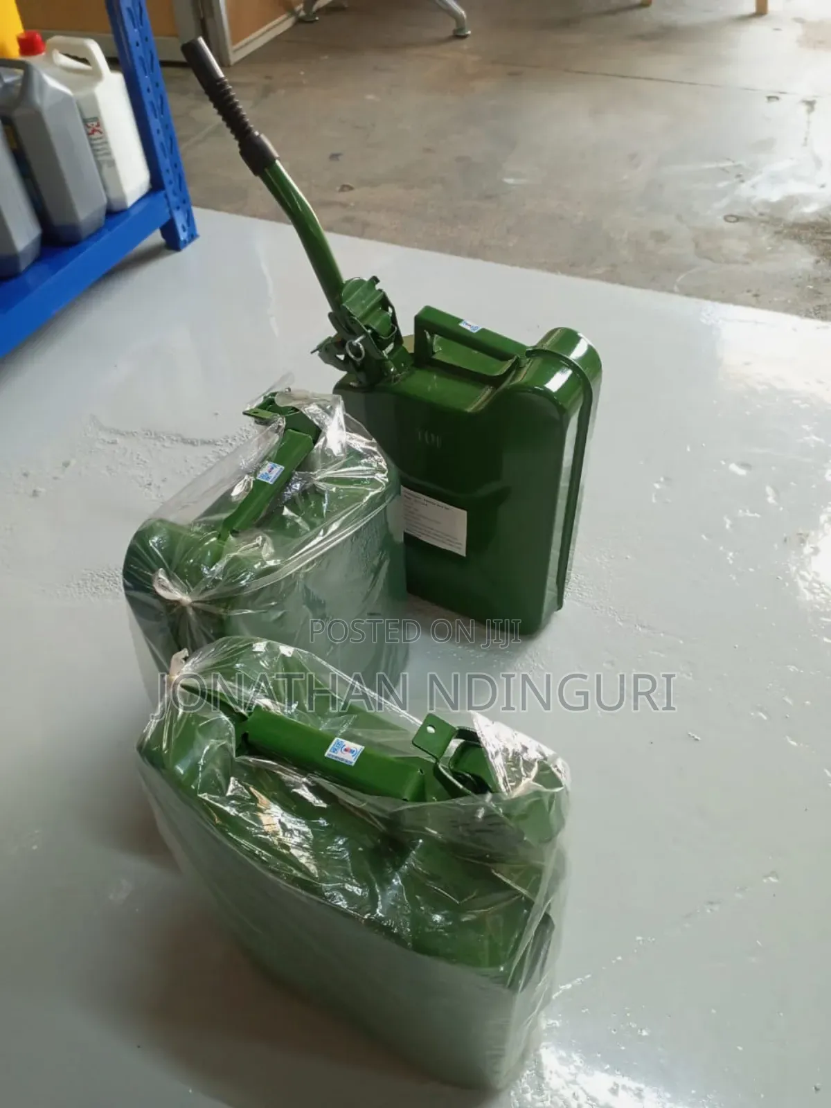 Professional Grade 10l Fuel Can