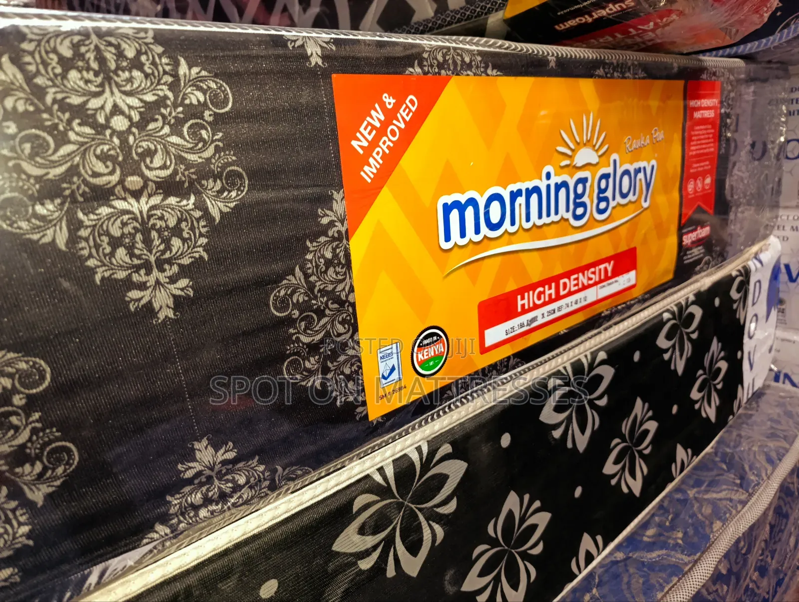 4x6x12 5x6x12 and 6x6x12 HDF Superfoam Mattresses. Free Home Delivery!