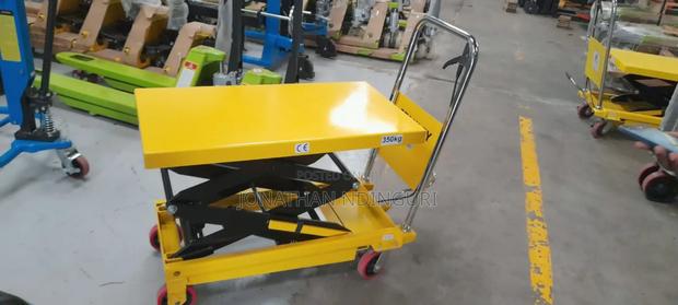 Mobile Hydraulic Lift Table Cart