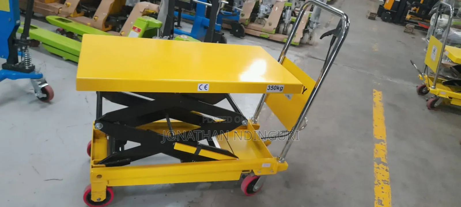Industrial Scissor Lift Platform