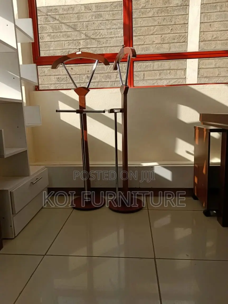 Hangers; New Style Executive Mahogany Coat Hangers