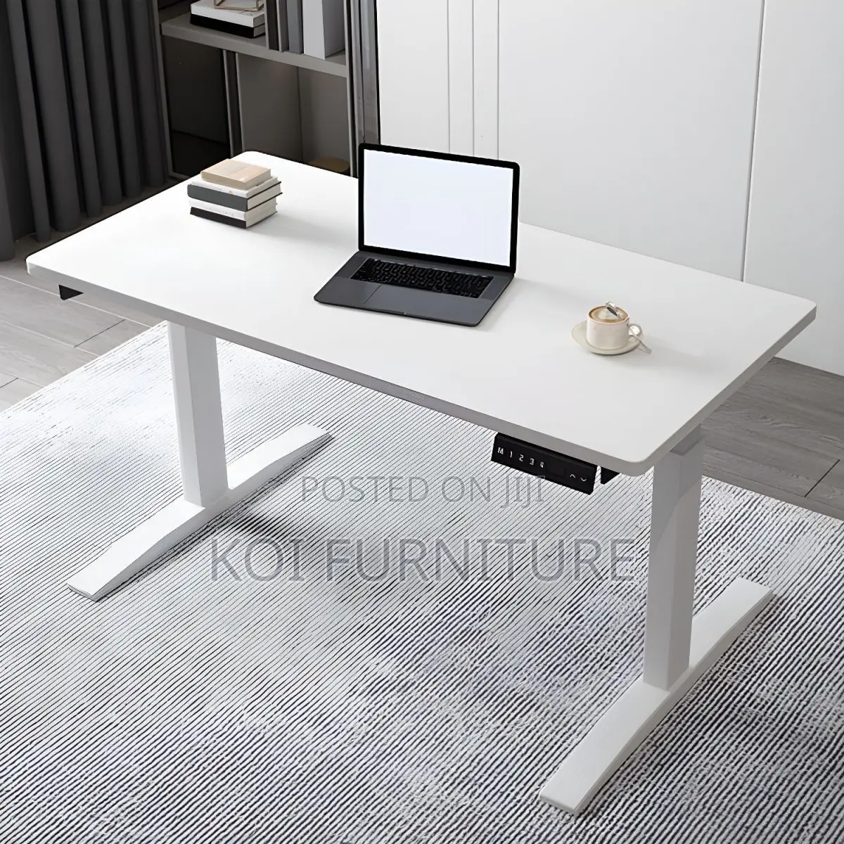 Office Table; 1400mm Electric Vip Home Office Adjustable Table