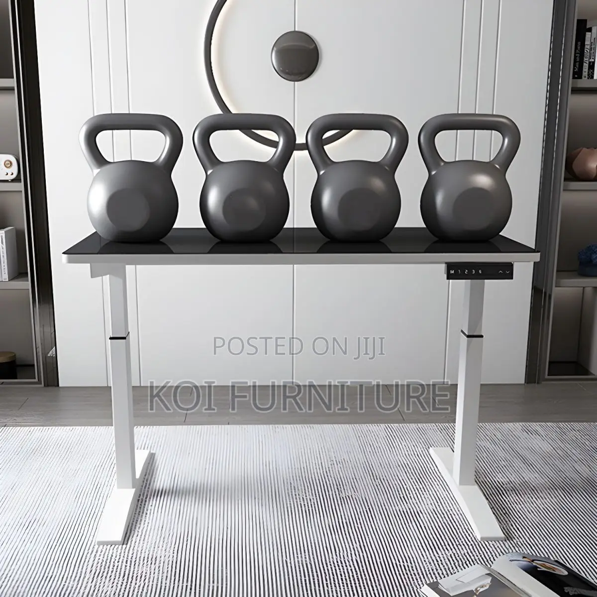 Office Table; 1400mm Electric Vip Home Office Adjustable Table