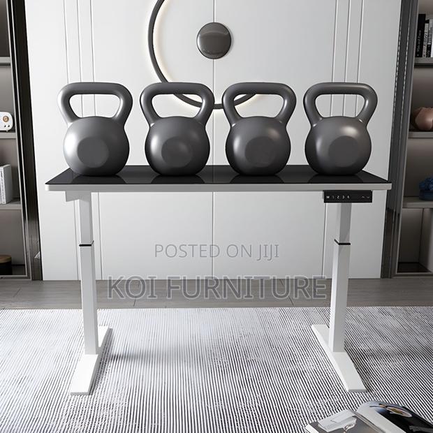 Office Table; 1400mm Electric Vip Home Office Adjustable Table - thumbnail 2