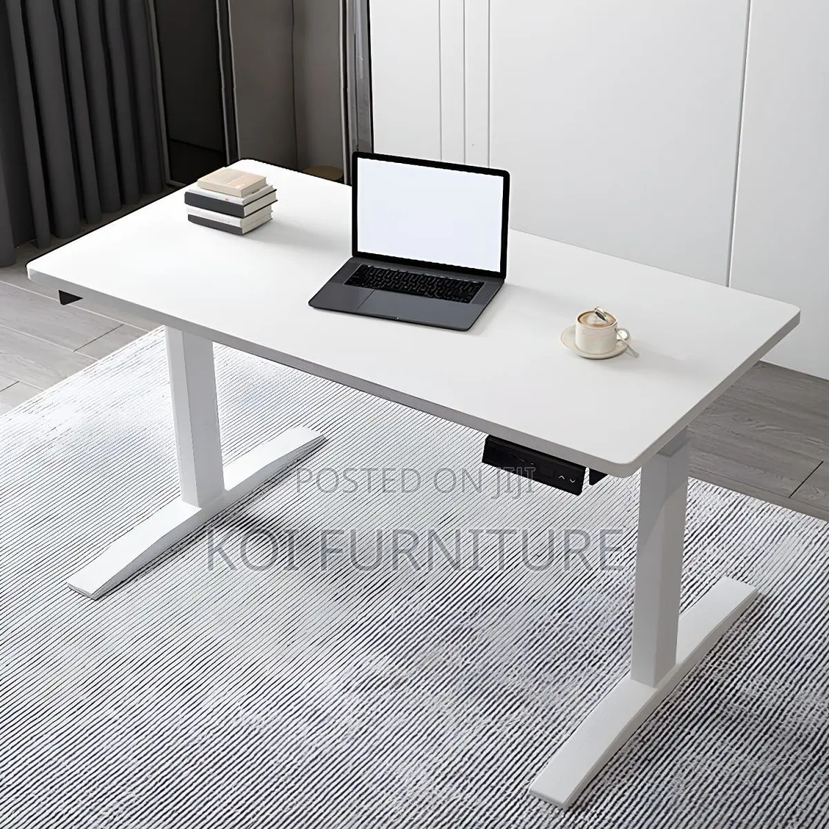 Office Table; 1400mm Electric Vip Home Office Adjustable Table