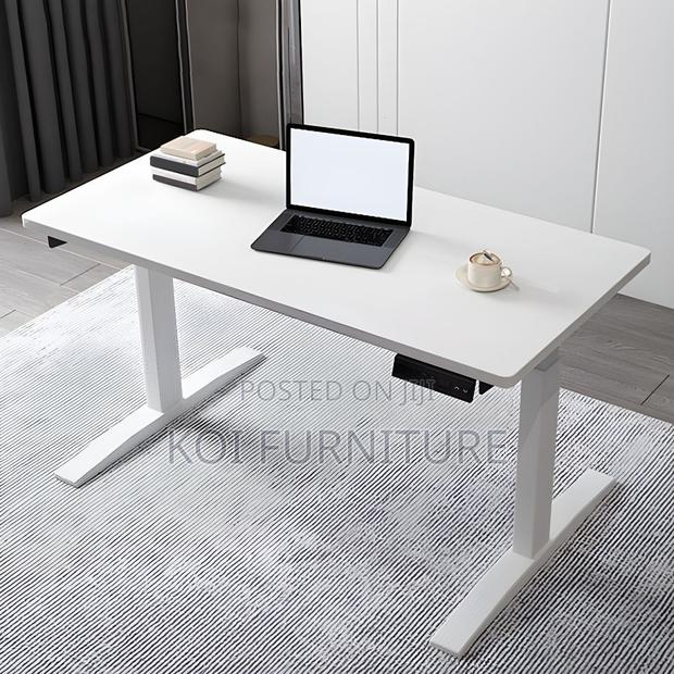 Office Table; 1400mm Electric Vip Home Office Adjustable Table - thumbnail 4