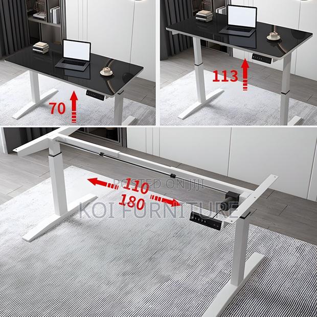 Office Table; 1400mm Electric Vip Home Office Adjustable Table - thumbnail 6