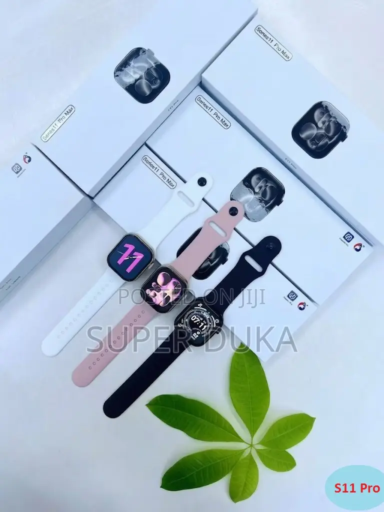 Series 11 Pro Max Smartwatch - 2.02" Amoled, Bt Call, Hiwatch Pro