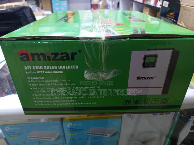 1000watts Amizar Hybrid Solar Inverter - thumbnail 3