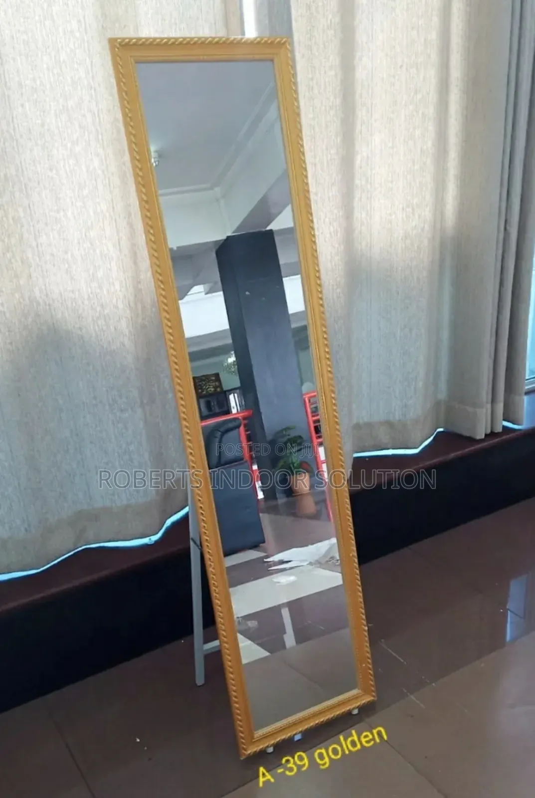 Golden Frame Executive Dressing Mirror