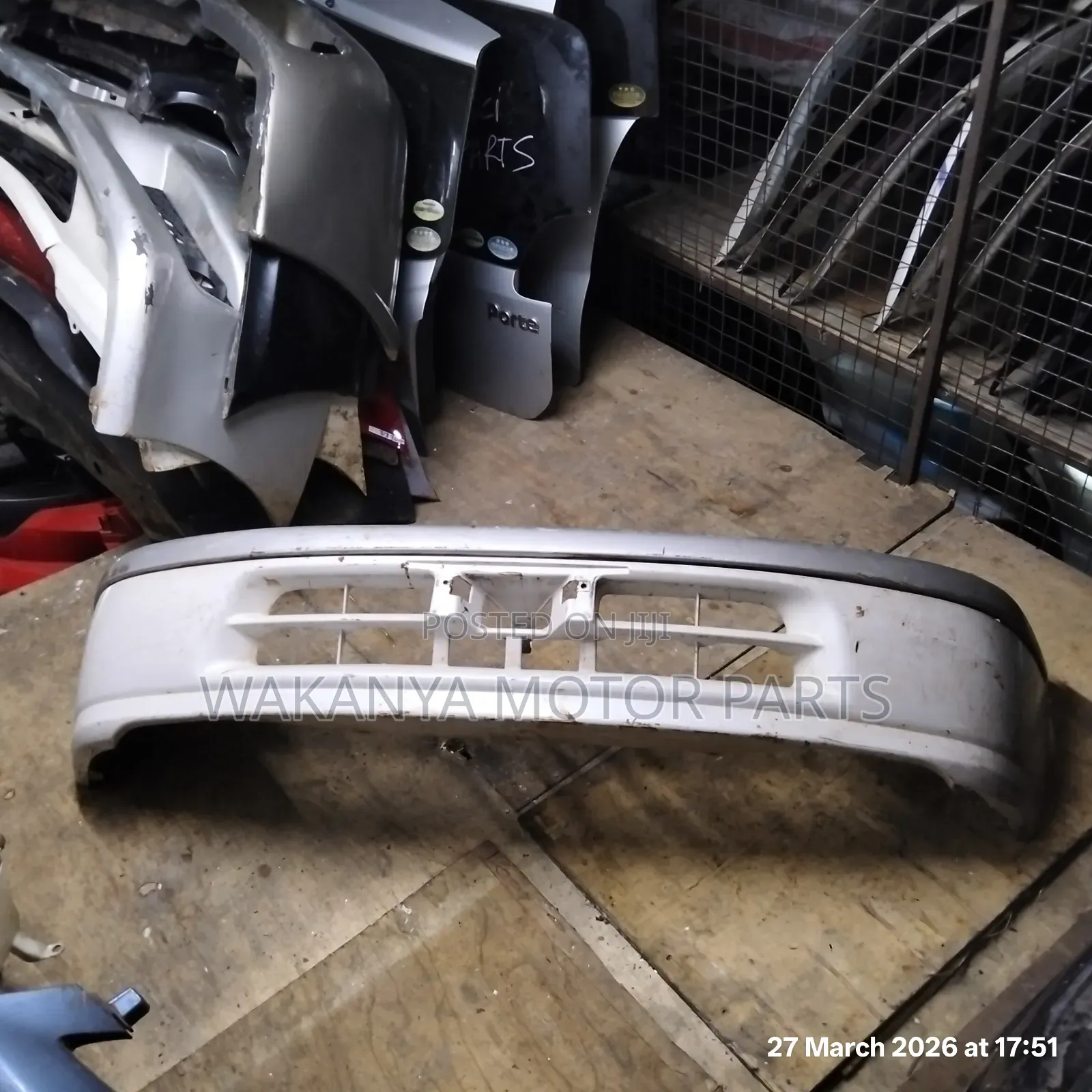 Toyota Raum Model 2001/2002/2003/2004 Front Bumper, Clean Ex Japan