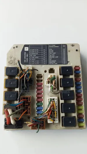 Nissan Navara Fusebox