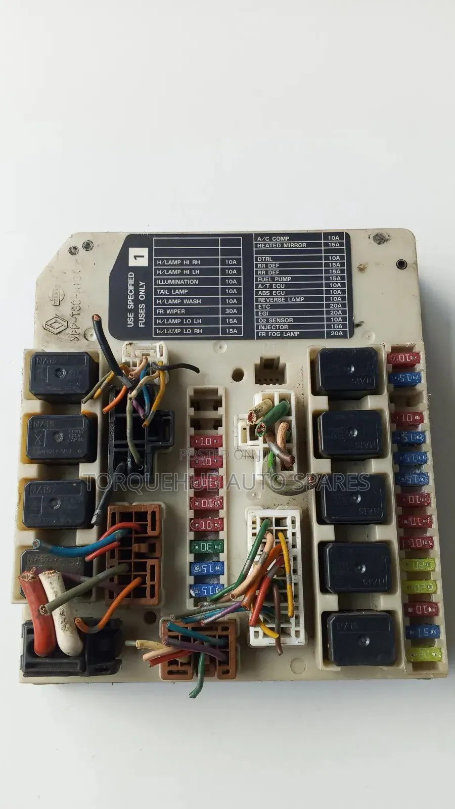 Nissan Navara Fusebox
