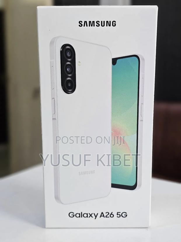 New Samsung Galaxy A26 256 GB White - main view