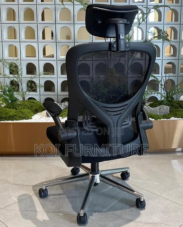 Office Chairs; High Backrest Recliner Executive Office Chairs - thumbnail 3