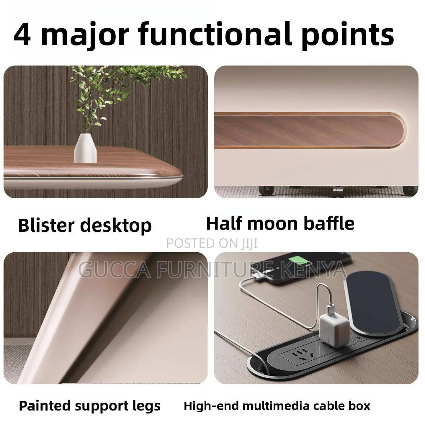 Modern 180cm Ceo L-Shaped Executive Desk
