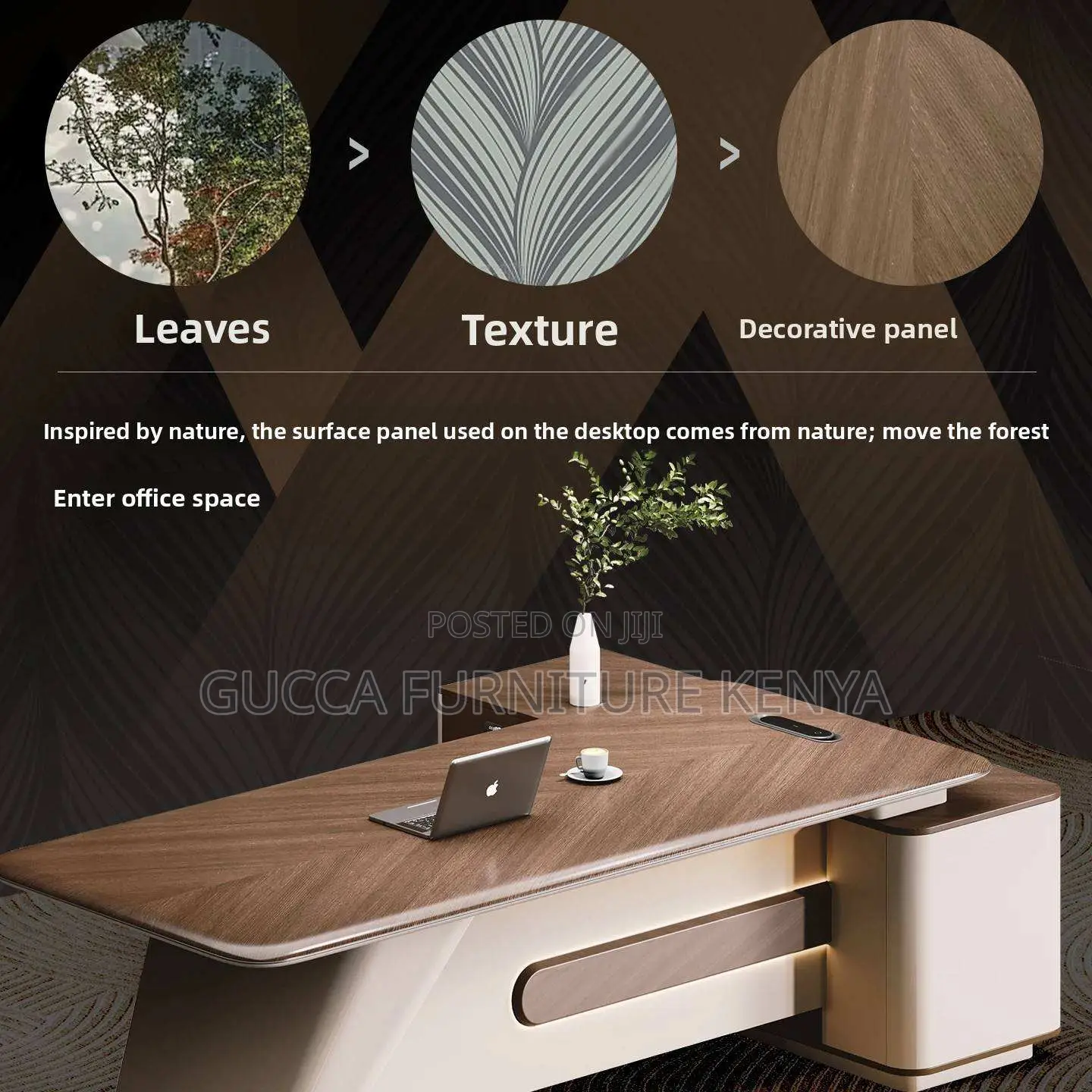 Modern 180cm Ceo L-Shaped Executive Desk