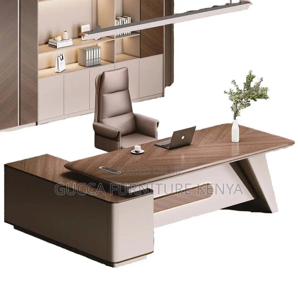 Modern 180cm Ceo L-Shaped Executive Desk