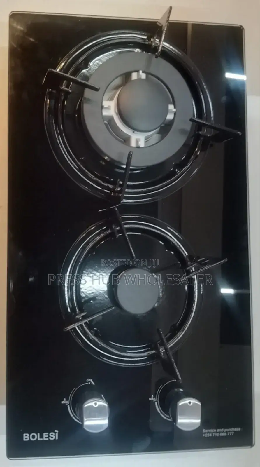 Bolesi 2-Burner Inbuilt Gas Hob* 