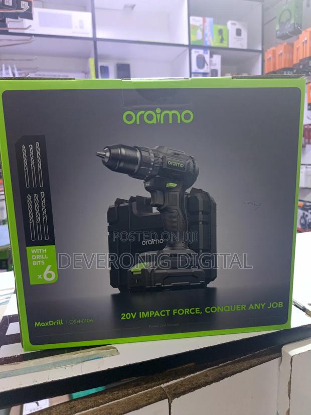 Oraimo Maxdrill Osh-010a 20v Cordless Versatile *Power Drill Driver - thumbnail 6