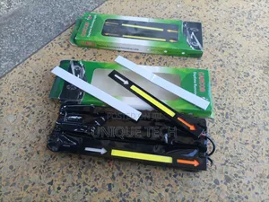 Car Cob Daytime Running Lights With Indicator (Red/Blue/Yellow)