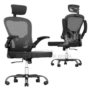 Swivel Ergonomic Mesh Seat With Flip Arms