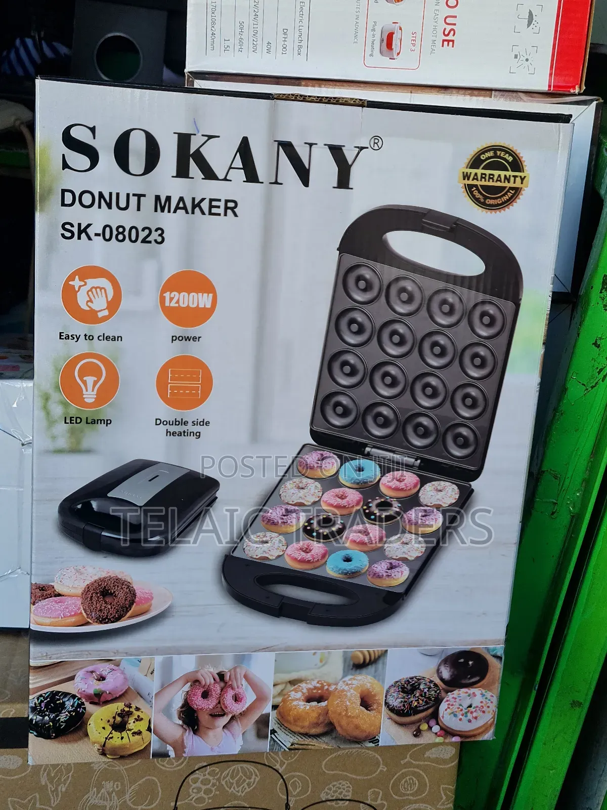 Sokany Donut Maker Sk-08023 *16 Slots*