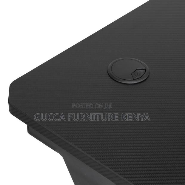 120cm X 60cm Black Ergonomic Gaming Desk - thumbnail 6