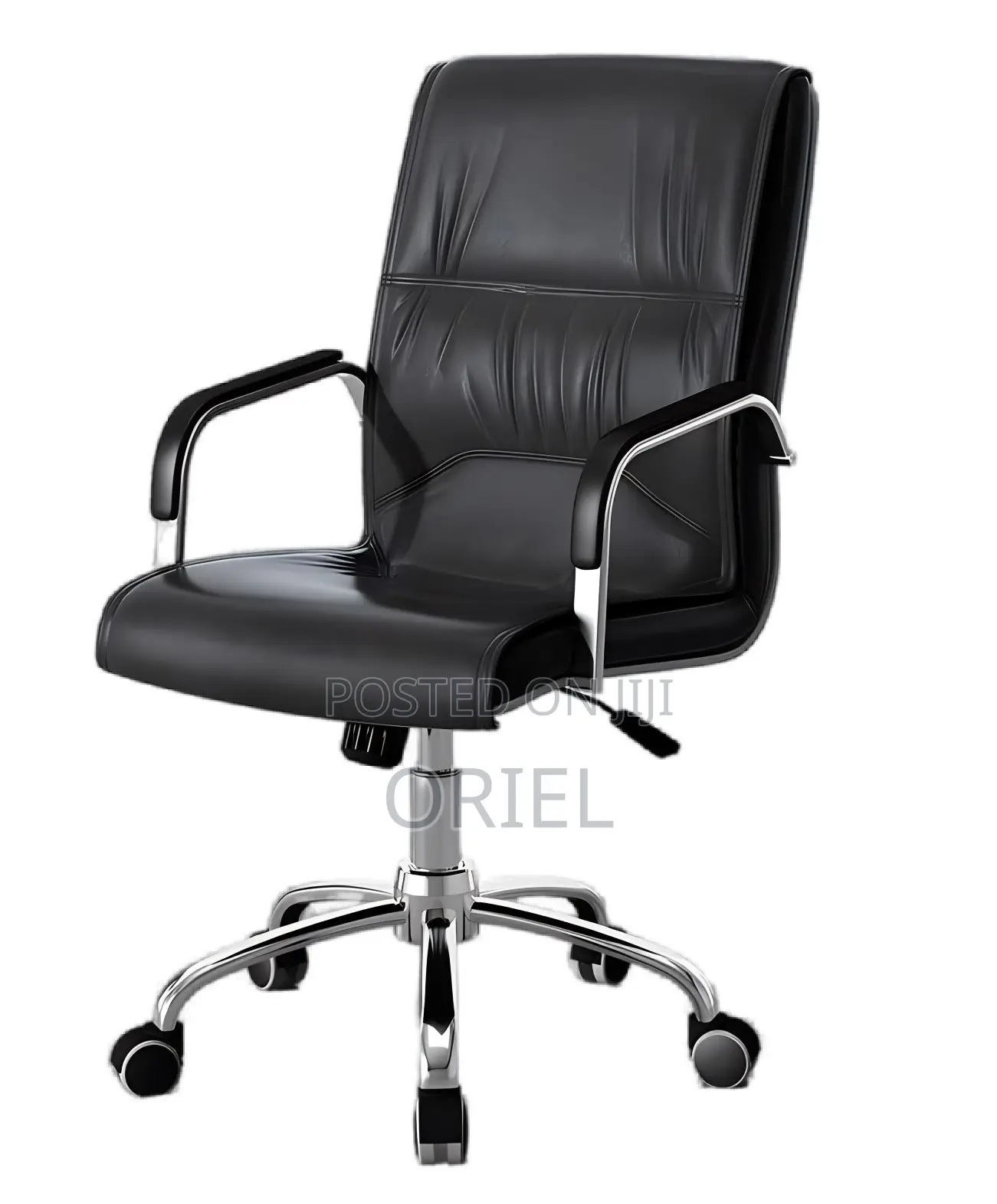 Office Chair : Executive Swivel Office Seat With Padded Armrests