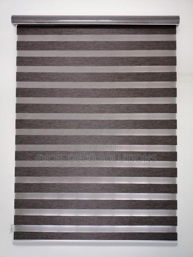 Elegant Zebra Window Blinds for Home, Office and Interior Styling