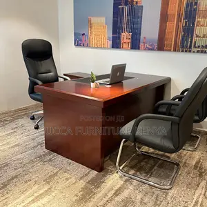 1.8m Executive Mahogany Ceo Office Desk