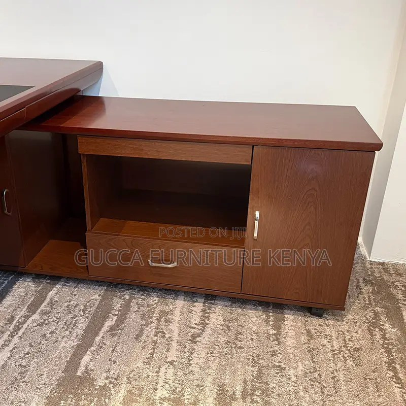 1.8m Executive Mahogany Ceo Office Desk
